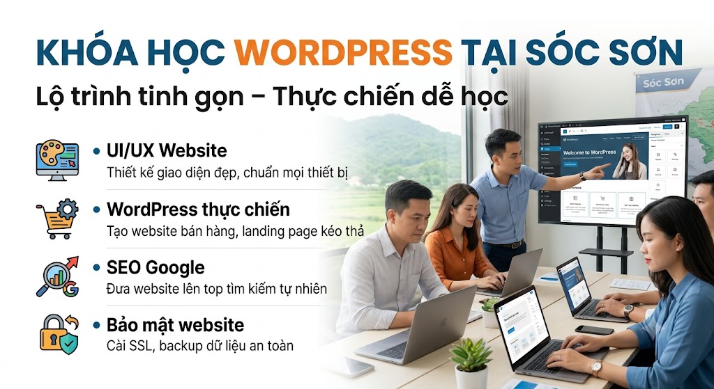 Lớp học làm web WordPress tại Phù Linh