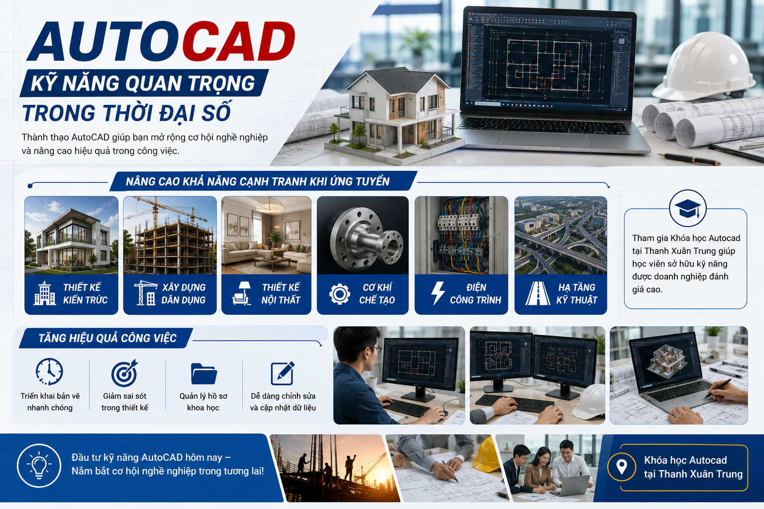 AutoCAD – Kỹ năng quan trọng trong thời đại số