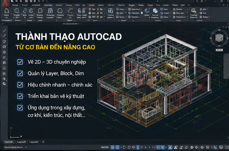 Nâng Tầm Tư Duy Thiết Kế Từ Khóa Học Autocad