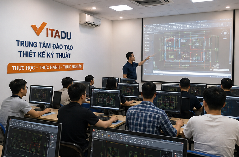 khóa học Autocad tại Hoàn Kiếm