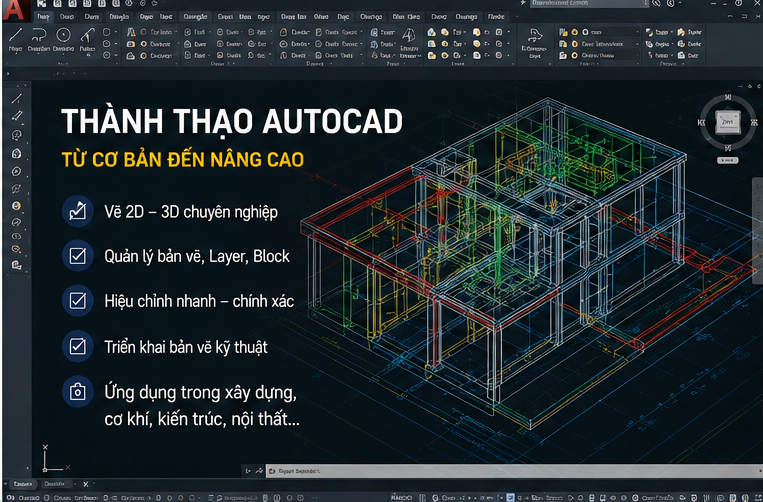 khóa học Autocad tại Hàng Bạc