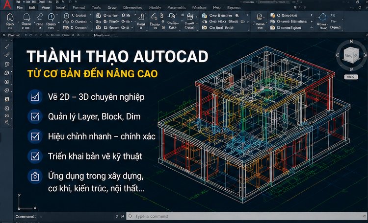 khóa học Autocad tại Hàng Đào