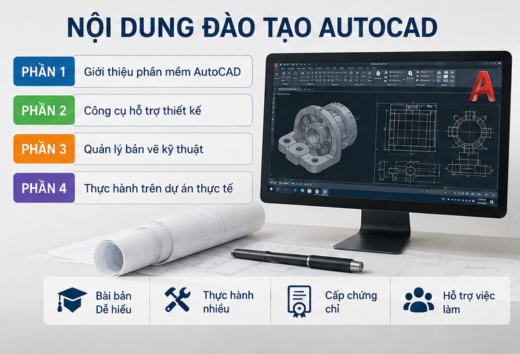 Tầm Quan Trọng Của Kỹ Năng Từ Khóa Học Autocad