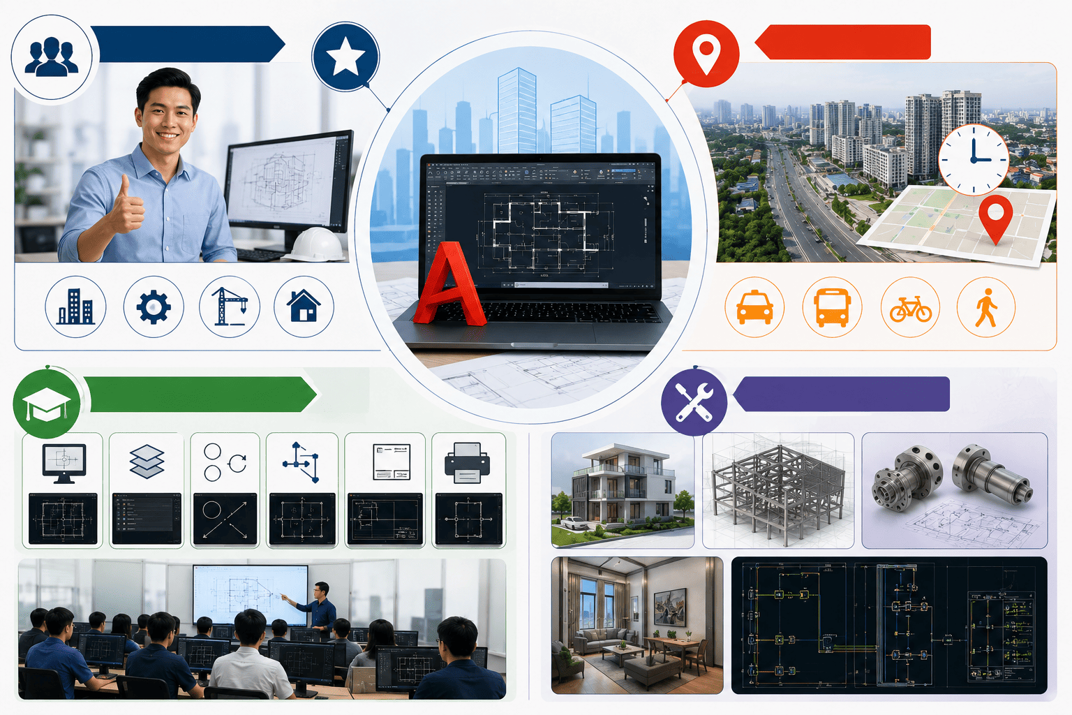 Khóa học Autocad tại Xuân Đỉnh