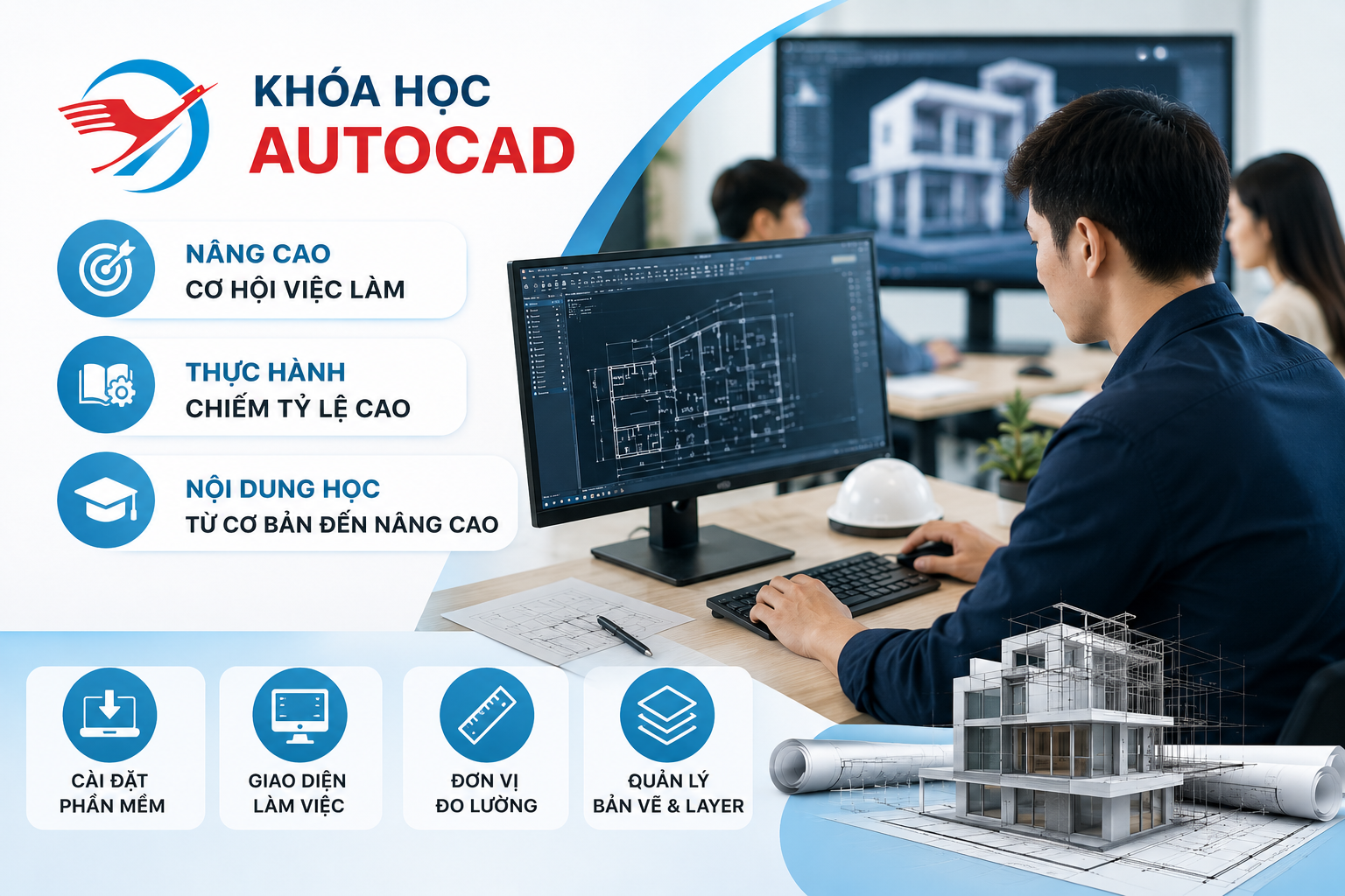 Khóa Học Autocad Tại Yên Hòa Dành Cho Người Mới Bắt Đầu