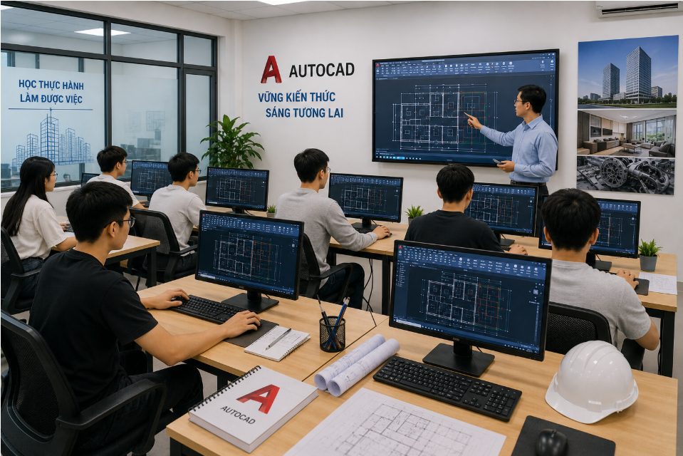 Khóa học Autocad tại Xuân Đỉnh