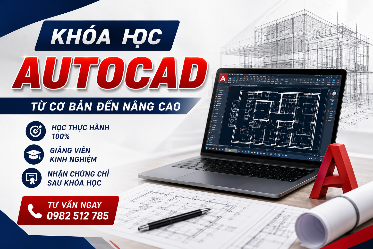 Kiến Thức Nền Tảng Vững Chắc Từ Khóa Học Autocad