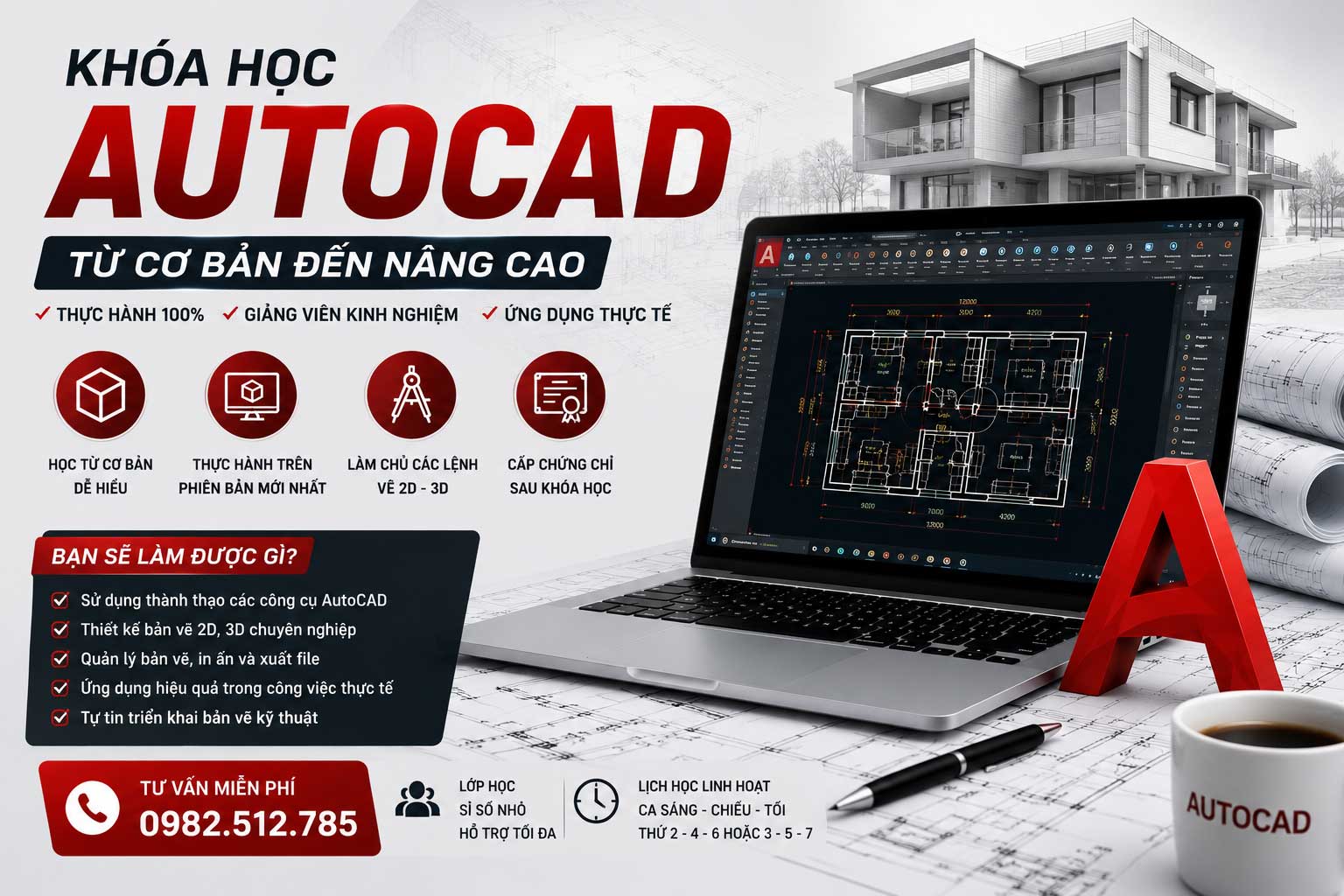 Khóa Học Autocad Tại Trung Hòa Dành Cho Người Mới Bắt Đầu