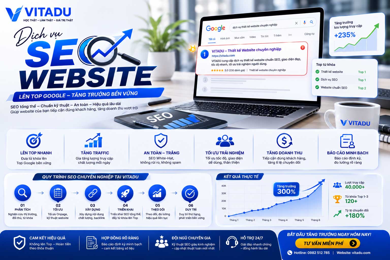 Dịch Vụ Seo Website Tại Vitadu
